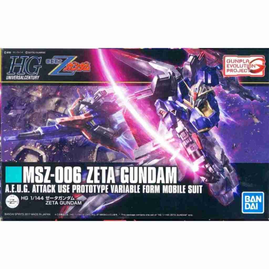 BANDAI 55611 HG 1/144 HGUC MSZ 006 Zeta Z Gundam