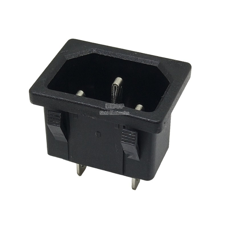 ทองแดงทั้งหมด AC04 ปลั๊กไฟ AC-05T ฝังสามแกนสินค้าตัวอักษรชายซ็อกเก็ตหัวเข็มขัดขาตั้งกล้อง 10A