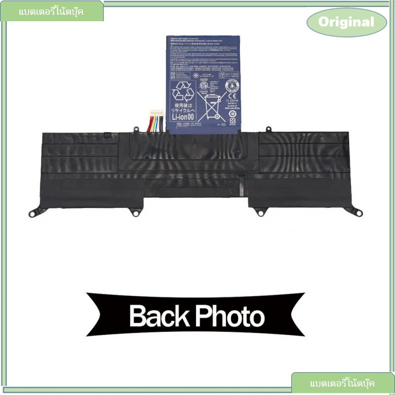 แบตเตอรี่ AP11D4F 11.1V 3280mAh 36.4Wh AP11D3F แบตเตอรี่แล็ปท็อป AP11D4F สำหรับ Acer Aspire S3 S3-95