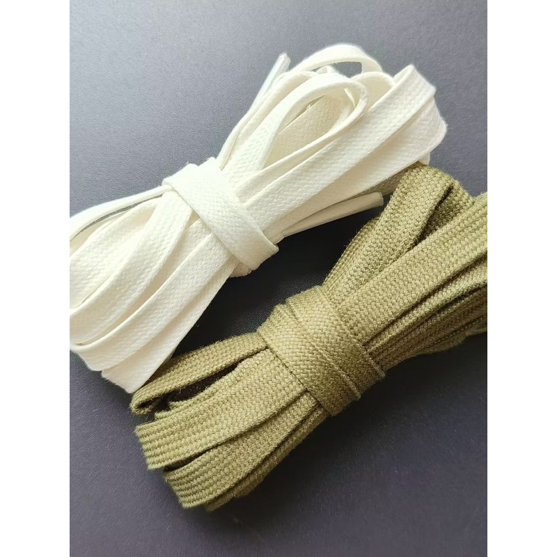 [Lexiang] เหมาะสําหรับ Travis Scott A1 Low Black Green Olive Barb 5.0 Oil Wax Shoelace TS Joint Wax 