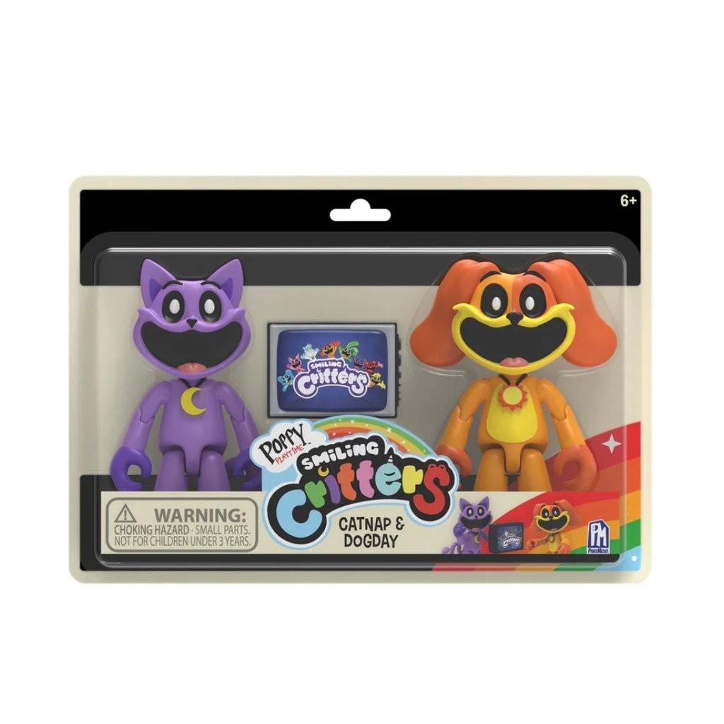 P POPPY PLAYTIME สัตว์ขนาดเล็กของเล่นรูปตกแต่งตุ๊กตาตุ๊กตา Sleepy Cat Sun Dog Bobby