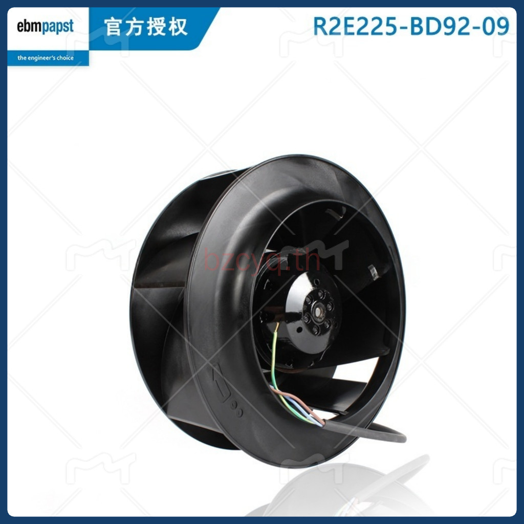 Ebmpapst R2E225-BD92-09 พัดลมระบายความร้อนเทอร์โบ 230V M2E068-DF