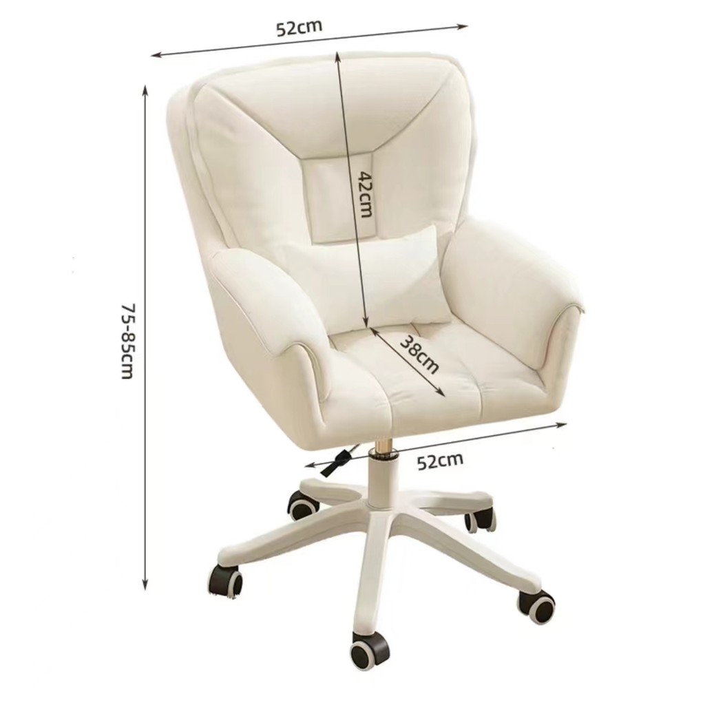 พร้อมส่ง เก้าอี้ทำงาน office chair เก้าอี้สำนักงาน เก้าอี้ห้องนอน เก้าอี้เกมมิ่ง ปรับความสูงได้ หมุนได้ เก้าอี้ผู้บริหาร ราคา ถูกที่สุด ดีลบีเคเค แกลเลอรีภาพที่ 9