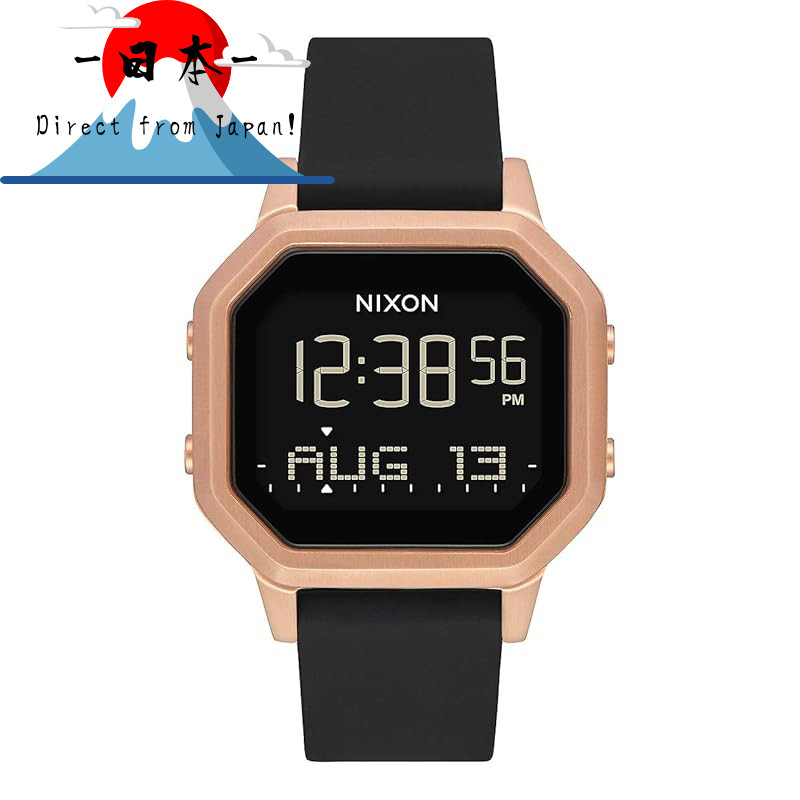 [Direct from Japan]
[NIXON] NIXON Siren SS Women's Watch Rose Gold/Black A12111098-00 [Official Impo