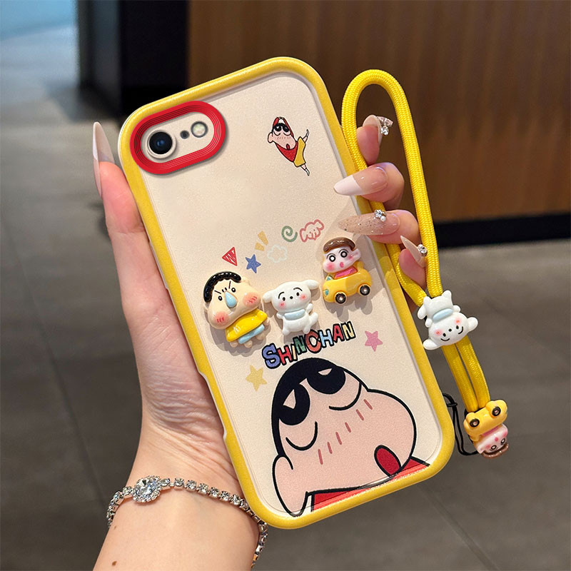 เคส iPhone 6 6S 7 8 6PLUS 6SPLUS 7PLUS 8PLUS การ์ตูน 3D ตุ๊กตาซิลิโคนอ่อนนุ่มเคสโทรศัพท์ - รูปที่ 4