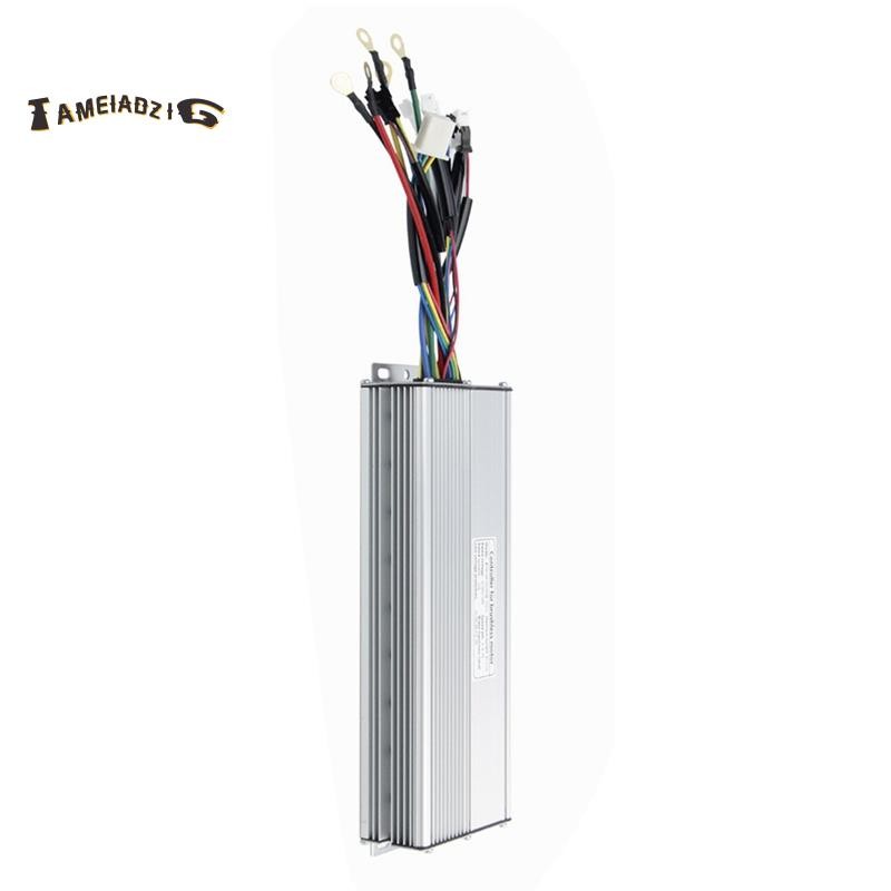 ตัวควบคุมจักรยานไฟฟ้า 45A 48V/52V สำหรับมอเตอร์ Ebike และการแปลง มาพร้อมจอแสดงผล LCD