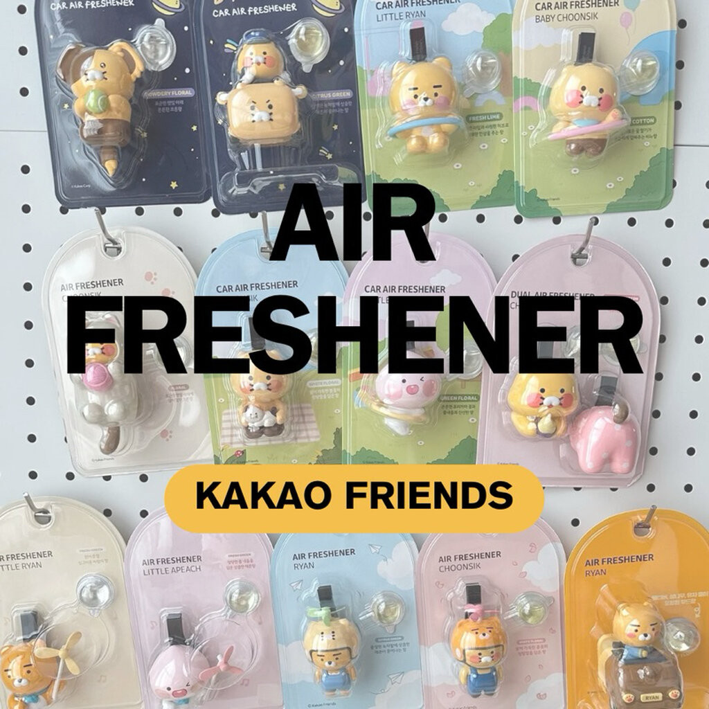 🚗PRE KAKAO FRIENDS รวม Car accessories Air freshener น้ำหอมติดรถดีไซน์ต่างๆ