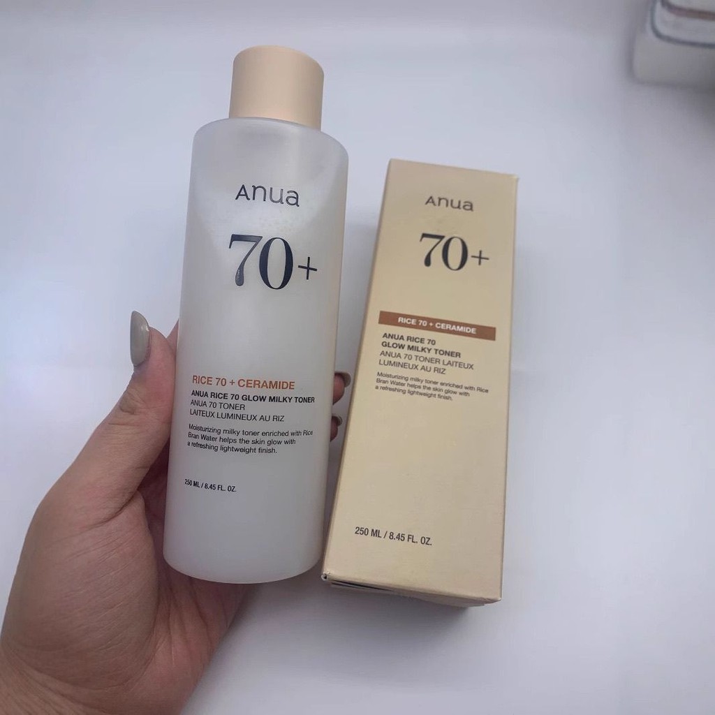 Anua Rice Toner 250ml Milky white Ceramide Niacinamide Waneua大米水250ml 乳白色 神ในโภชนาการ .32