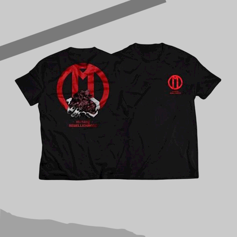 สินค้าเฉพาะจุด เสื้อยืด WIN BK - Rebellion Rose Original T-SHIRT