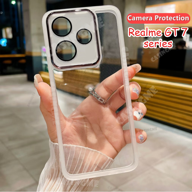 สําหรับRealme GT 7 2025 ปลอกโปร่งใสสําหรับRealme GT7 GT7T GT7Pro GT 7 T Realme GT 7 Pro 7T 4G 5G 202