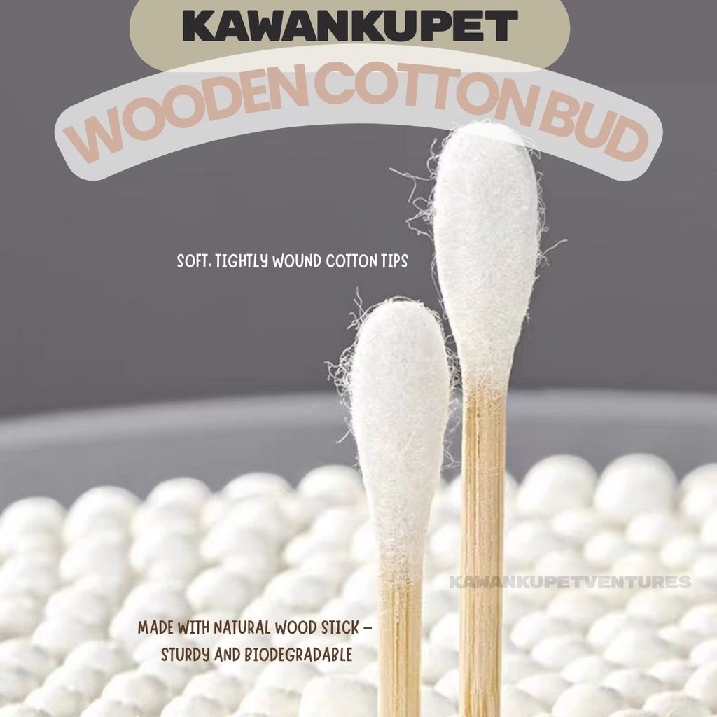 WOODEN COTTON BUD PUTIK WOOD COTTON 木裤花棒