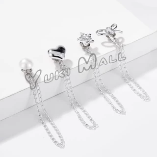 Yuki 1 ชิ้น คลิปเข็มกลัดติดแขนเสื้อ ยึดขากางเกง ในการยึดติดแบบหมุดเข็ม shortening buckle