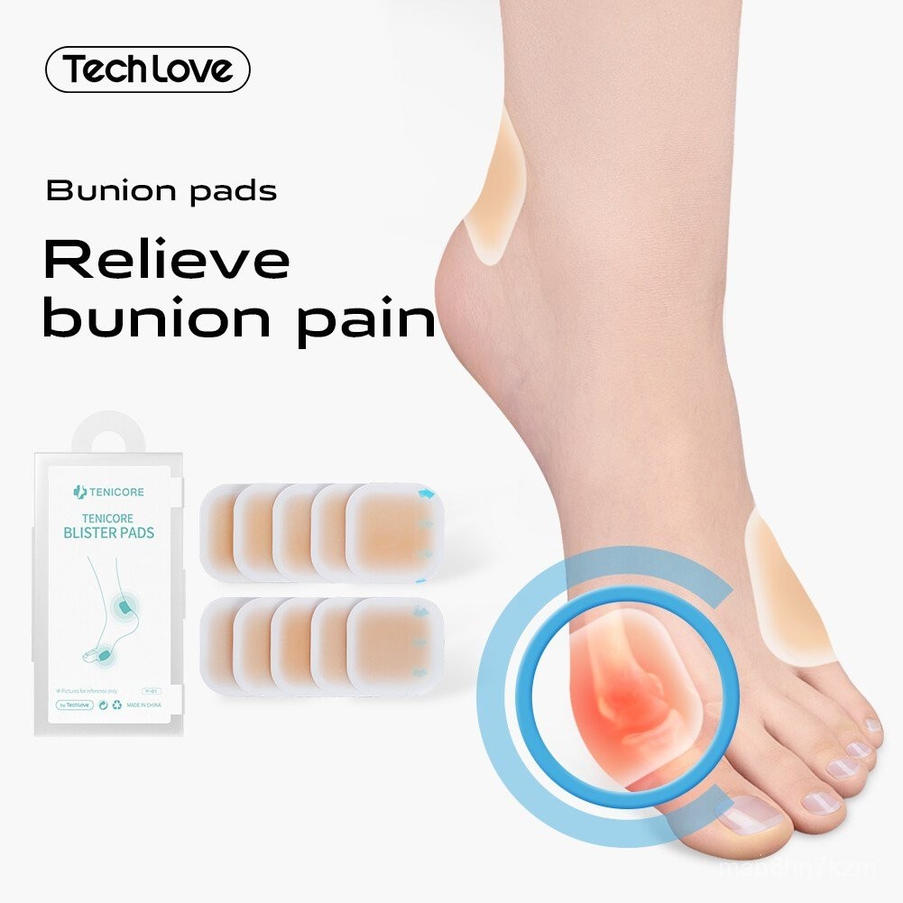 Tech Love Bunion Pads Waterproof Soft Gel Foot Pads For Pain Relief  Foot Cushions Metatarsal Pads