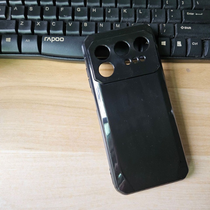 เคส TPU แบบนุ่มสําหรับ IIIF150 Raptor เคสโทรศัพท์ซิลิโคนบางเฉียบสีดําเคสใสสําหรับ IIIF150Raptor เกรา