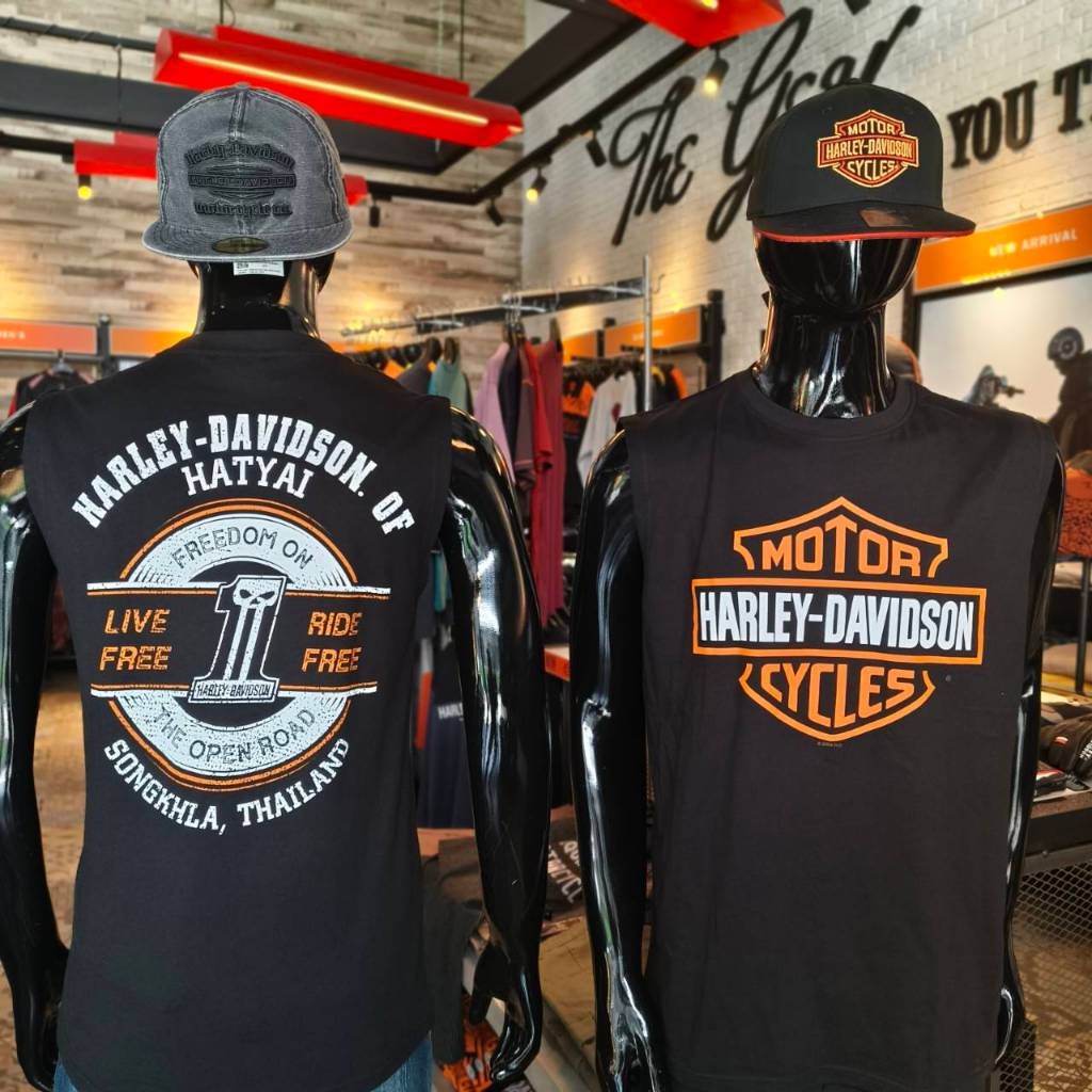 เสื้อยืด OLP ลิขสิทธิ์แท้จาก ฮาร์เล่ย์ เดวิดสัน ของหาดใหญ่