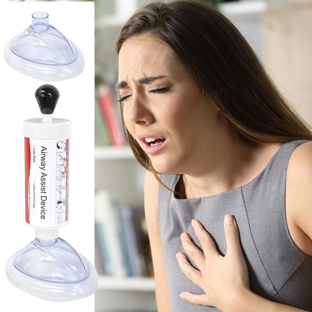 Kids Choking Rescue Device Airway Assist Device with 2 Face Covers Portable Urgent Care Kit haruamy