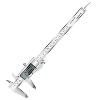 คาลิปเปอร์ดิจิตอล ตัวเครื่องสแตนเ เวอร์เนียร์ ดิจิตอล6นิ้วDigital Vernier caliper(0-150mm)เวอร์เนียร์ ดิจิตอล