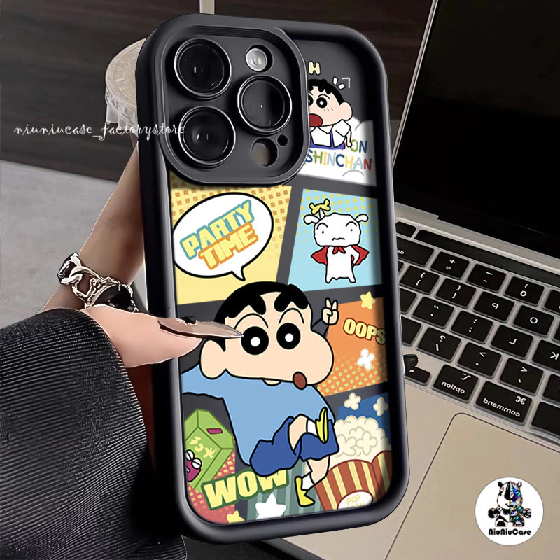 น่ารัก เด็กซน สําหรับ OPPO A3s A16 A38 A18 A7 A5s A58 A17K A12 A17 A78 A77 A57 A15 A16K A60 A5 A9 A53 A54 Reno 5 13 เคส