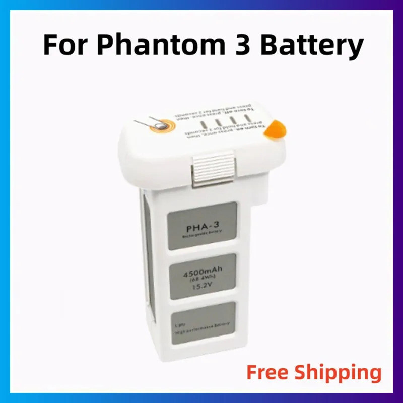 จัดส่งฟรี Phantom 3 SE แบตเตอรี่ LiPo อัจฉริยะ 4500mAh 15.2V สำหรับ DJI Phantom 3 SE โดรน RC มาตรฐาน