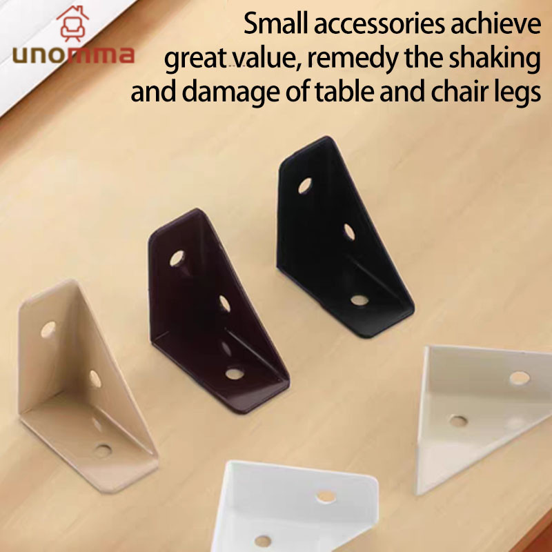 🎈ฉากยึดเข้ามุม โครงเหล็กสแตนเลส อุปกรณ์เสริมเฟอร์นิเจอร์ Steel corner unomma - รูปที่ 3