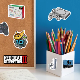 สติ๊กเกอร์ PVC กันน้ํา SONY PlayStation Theme 40 ชิ้น