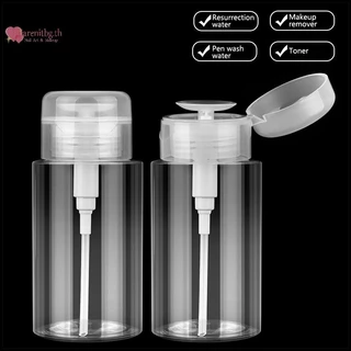 RENBG 120/150/180ml เล็บขวดรีฟิลกดปั๊มตู้เล็บภาษาโปลิชคํา Remover ทําความสะอาดแต่งหน้าขวดเล็บเครื่องมือ TH