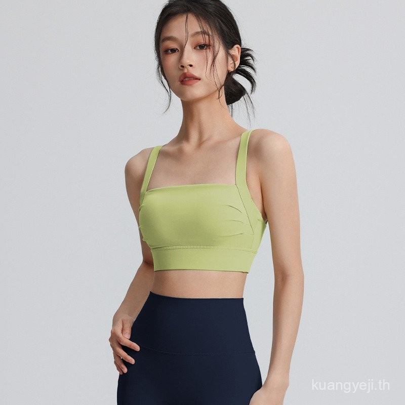 ติดตามเพื่อรับส่วนลดทันที บราสปอร์ตผู้หญิง แบบหลากหลาย ไร้สาย เสื้อคลุมสำหรับวิ่ง โยคะ ฟิตเนส กันกระแทก สไตล์เสื้อกั๊กรวบรวม - รูปที่ 2