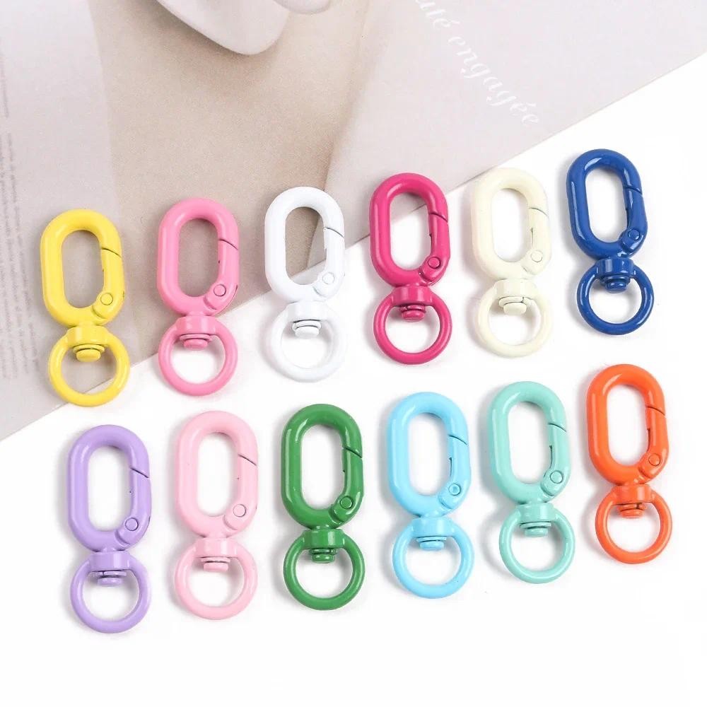 1pcs Lanyard Swivel Snap Hooks Lobster Claw Clasps Key Chain คลิปสําหรับพวงกุญแจเครื่องประดับกระเป๋าทํา DIY Lanyard