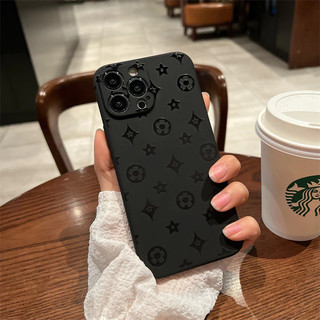 ❤️wow❤️เคสไอโฟน16/11/12/13/14/15 Pro max เคสไอโฟน 13 หรูหรา Black Shell Case For iPhone 11,12,13,12PM,13PM,14PM,15