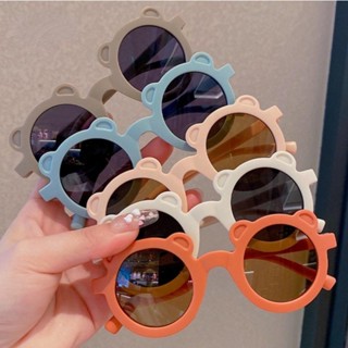 หมีน่ารักเด็กแว่นกันแดดเด็กแว่นกันแดดโพลาไรซ์ป้องกันรังสียูว…