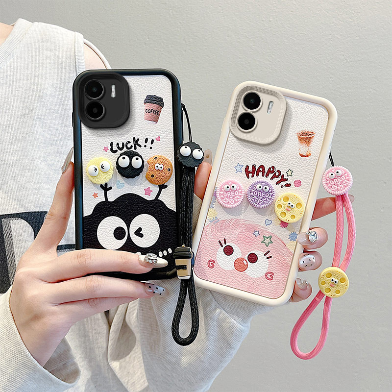 เคส redmi a1 เคส redmi a2  เคสโทรศัพท์ลายหนังแฮนด์เมดสําหรับเคส redmi a1 เคส redmi a2