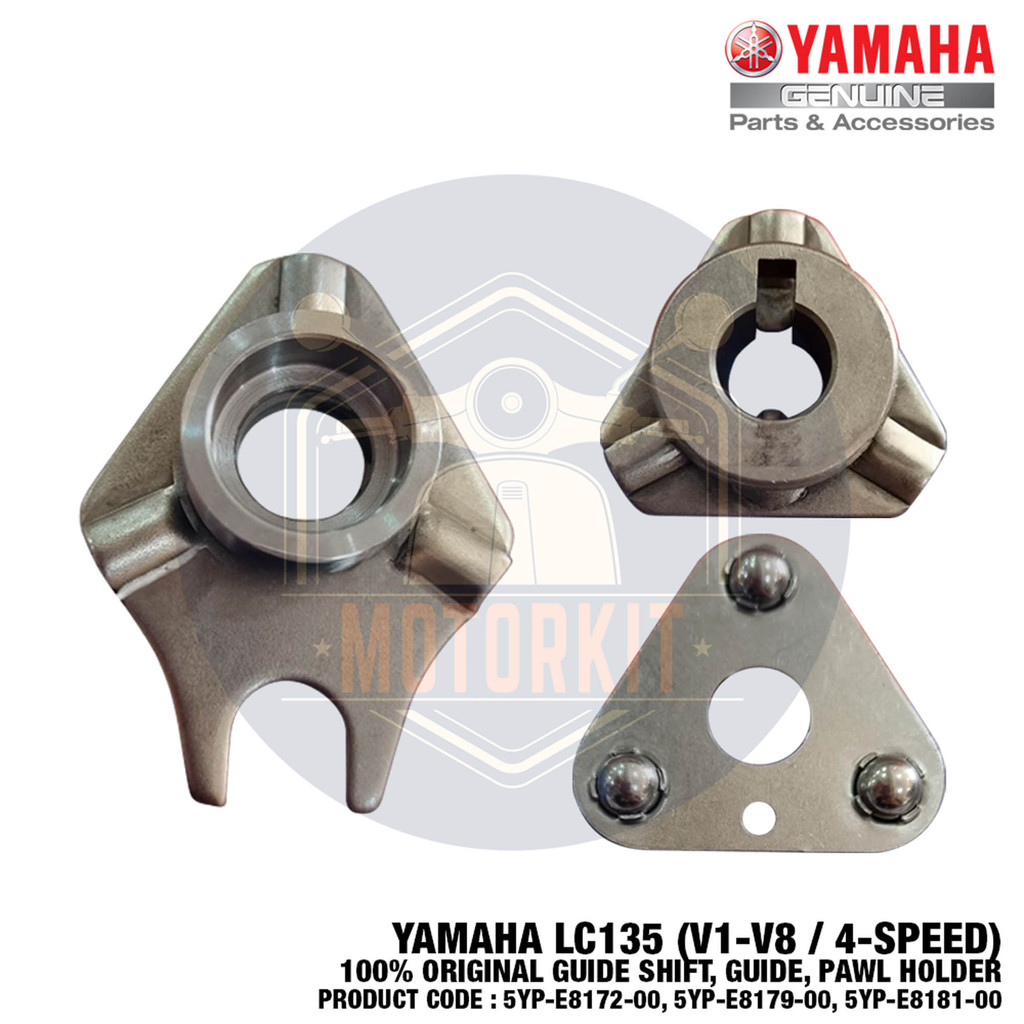 YAMAHA LC135 4S 4 SPEED 135LC GUIDE SHIFT GUIDE PAWL HOLDER 5YP-E8172-00 5YP-E8179-00 5YP-E8181-00