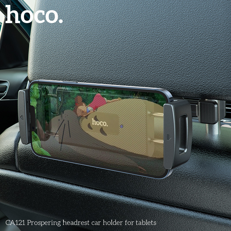 Hoco CA121 ที่วางแท็บเล็ตในรถยนต์ แบบติดพนักพิงหัวเบาะ รองรับขนาด 4.7 - 12.9 นิ้ว ที่ยึดโทรศัพท์ hc4 - รูปที่ 2
