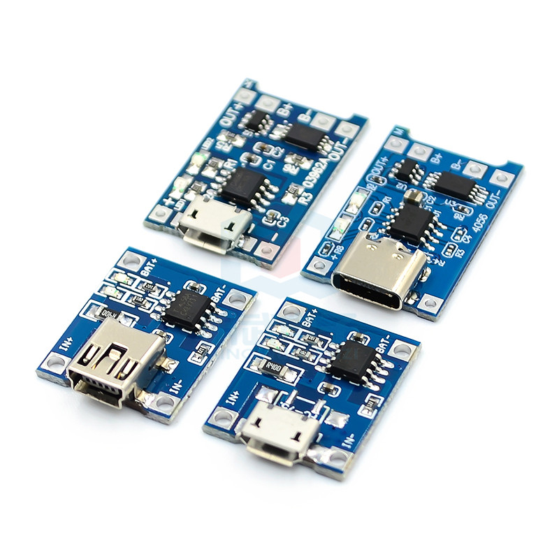 ((สเปคเต็ม) TP4056|18650 แบตเตอรี่ลิเธียม 3.7v 3.6V 4.2V แบตเตอรี่ลิเธียมชาร์จ 1A Overrush Overdischarge Protection