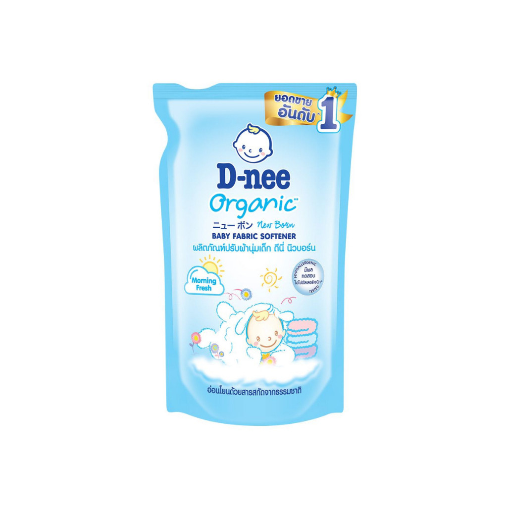 D-nee newborn ดีนี่ นิวบอร์น ผลิตภัณฑ์ ปรับผ้านุ่ม เด็ก ชนิดถุงเติม 550 มล. ราคา ถูกที่สุด ดีลบีเคเค แกลเลอรีภาพที่ 6