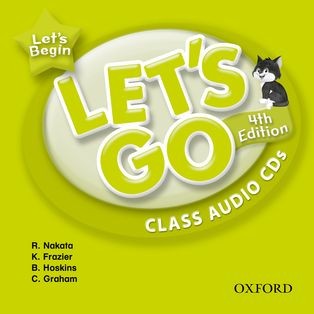 Bundanjai (หนังสือ) Let's Go 4th ED Let's Begin : Class Audio CD