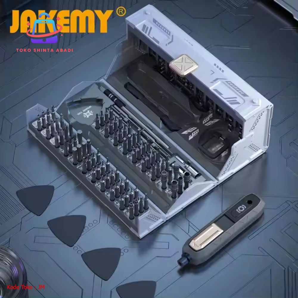 JAKEMY 180in1 ชุดซ่อมหัวไขควงแม่เหล็ก - JM-8192 | สินค้าขายดี | รับประกัน คุณภาพ | ชําระเงินปลายทาง 
