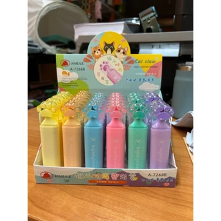 [💗รวมทุกรุ่น💗] ปากกาเน้นข้อความ S0028 ปากกาไฮไลท์ Highlighter Pen สีนีออน พาสเทล สดใส เครื่องเขียน