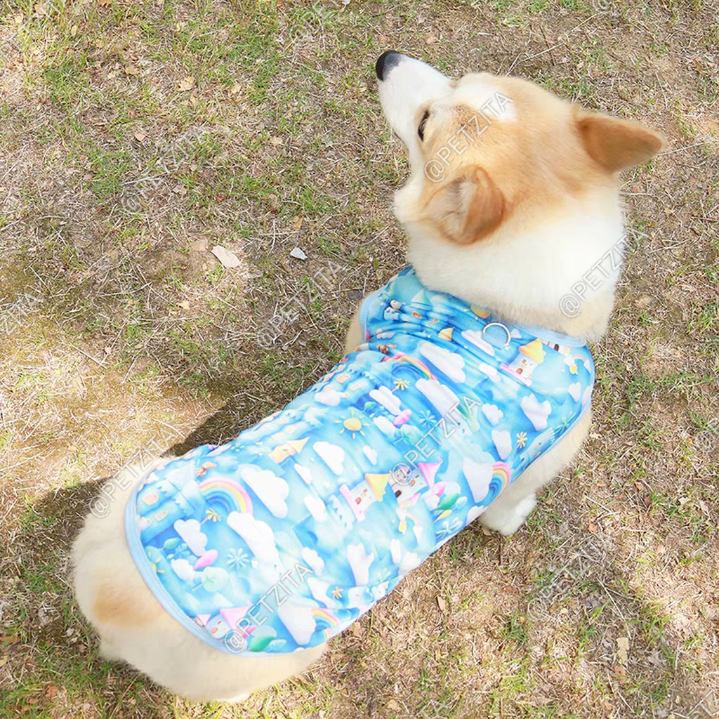 🇹🇭พร้อมส่ง🇹🇭🔶มีไซส์XS-6XLใหญ่💥 เสื้อแขนกุดลายสามมิติ น่ารักมาก ผ้าใส่สบายจ้า เสื้อสุนัข หมาใหญ่ หมา ชุดแมว - รูปที่ 5