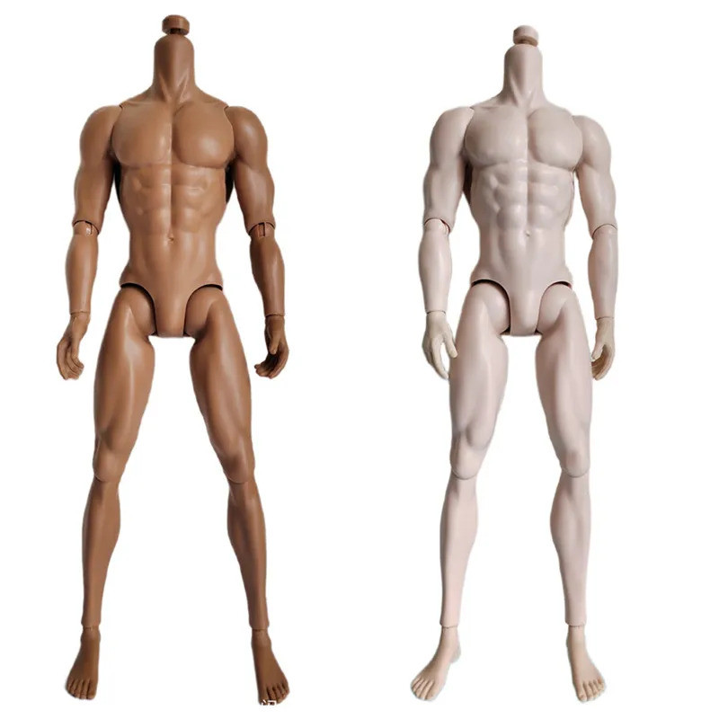 Original Mizi Adonis Muscle Body White Latino Skin Tone 1/6 Dolls Joints Movable Male Doll Body Make