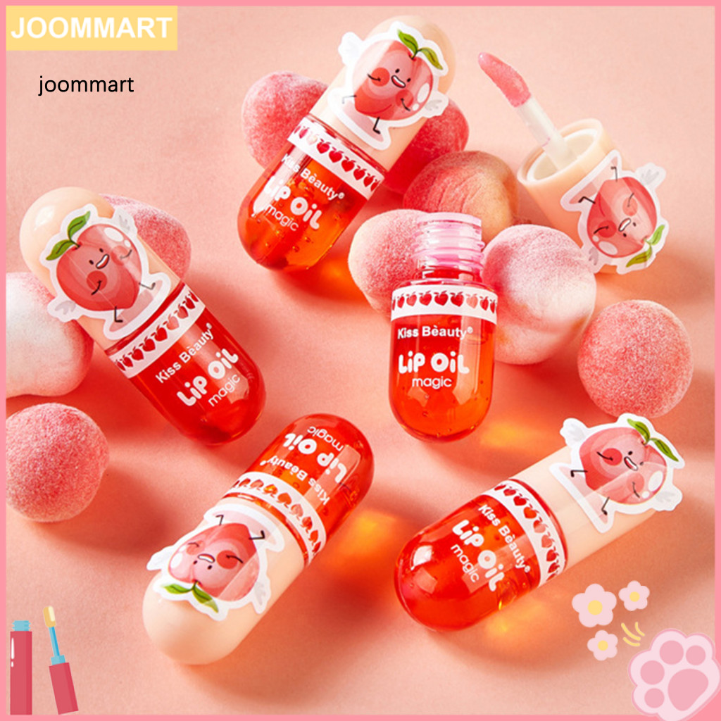 [Jm] 3ml Lip Oil Fadeless Mini Elegant Women Lip Cream for Girl