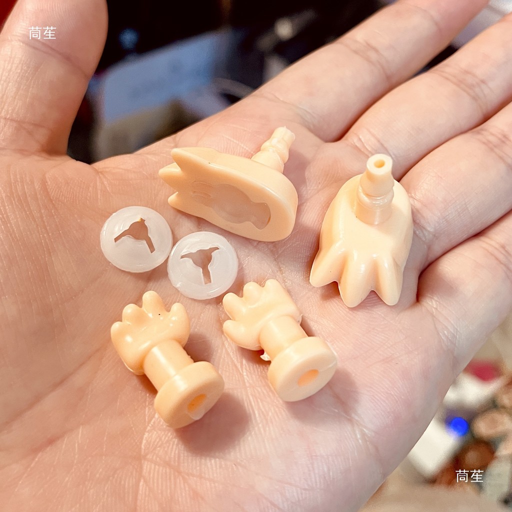 ชุดอุปกรณ์ DIY Labubu ทำมือ วัสดุ ชุดแต่งหน้าตุ๊กตาที่ปรับแต่ง มือและเท้า สติ๊กเกอร์ หู โครงกระดูก คอ หัวเข็มขัด ผ้าพลัฌ ไวนิล ทำเอง ราคา ถูกที่สุด ดีลบีเคเค แกลเลอรีภาพที่ 2