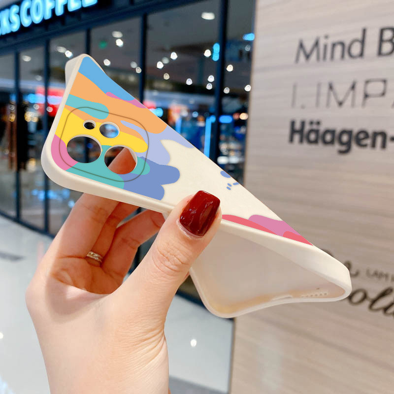 Silicone เคส For Samsung A55 5G A56 A06 A16 A05s A15 A36 A12 A22 A26 A73 A35 A34 A32 A14 A13 A23 A24 A25 A54 A53 A52 A05 - รูปที่ 6