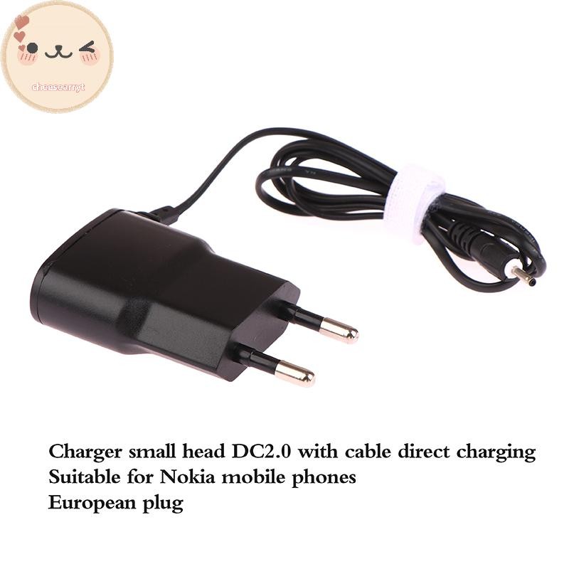 Chee EU Plug Wall Ac Charger สําหรับ Nokia 2660 2670 2680s 2700c 6125 6126 6131 6121c 6122c 6124c E7