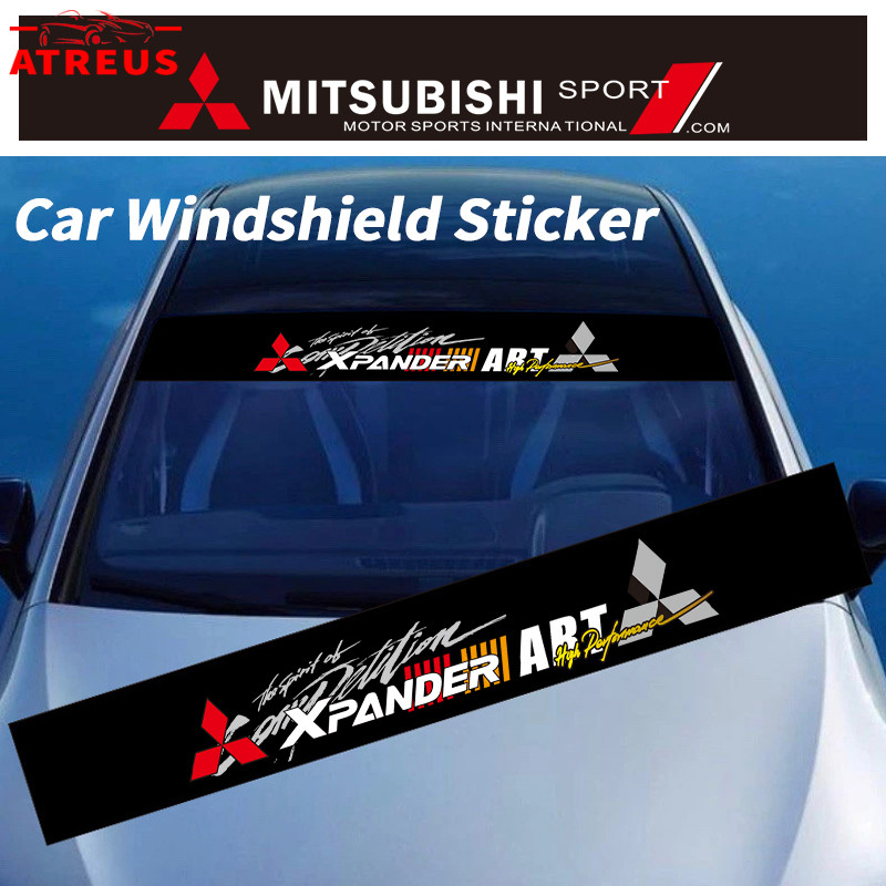 สําหรับ Mitsubishi Xpander สติ๊กเกอร์ ติดรถ สติ๊กเกอร์บังแดด สติกเกอร์รูปลอก กันน้ํา สําหรับติดตกแต่