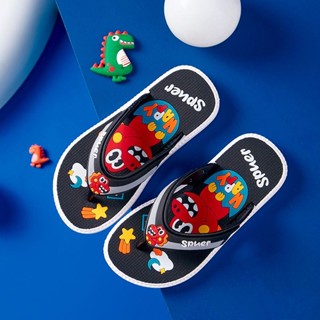 6-12 ปีเด็ก พลิก ล้มเหลว รองเท้าแตะสําหรับเด็กเด็ก ต่อต้าน ล…