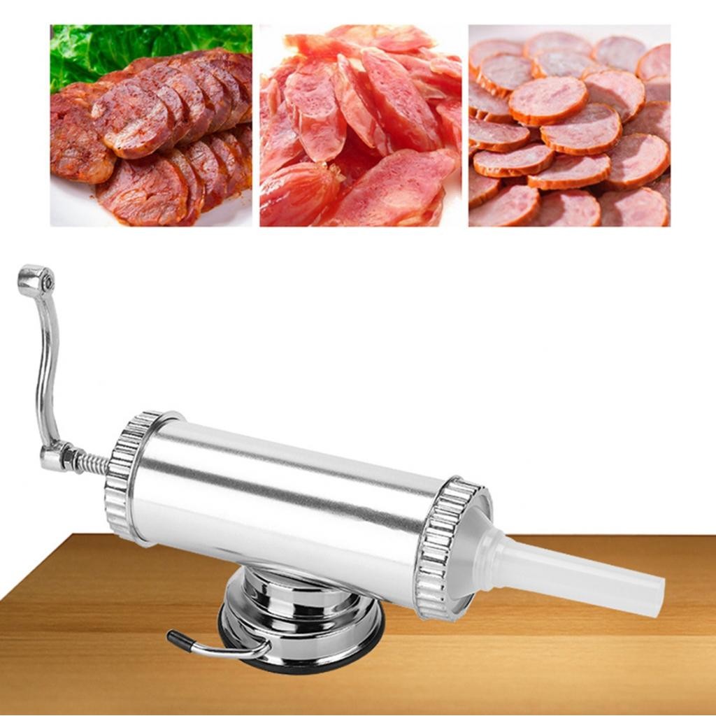 Sausage stuffer kit maker alloy maker ง่ายต่อการทำความสะอาดแข็งแรงสำหรับบ้าน