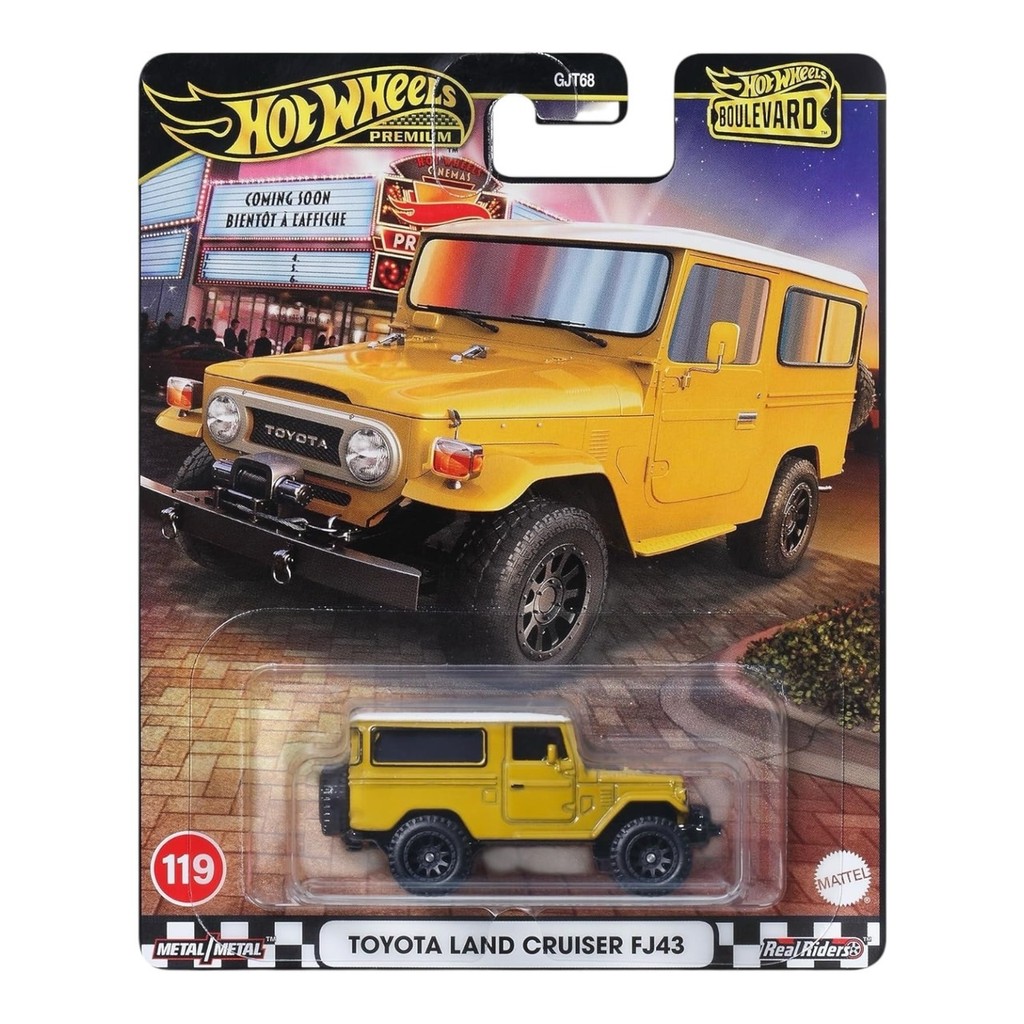 Hot Wheels Premium Boulevard Toyota Land Cruiser FJ43 JBL25