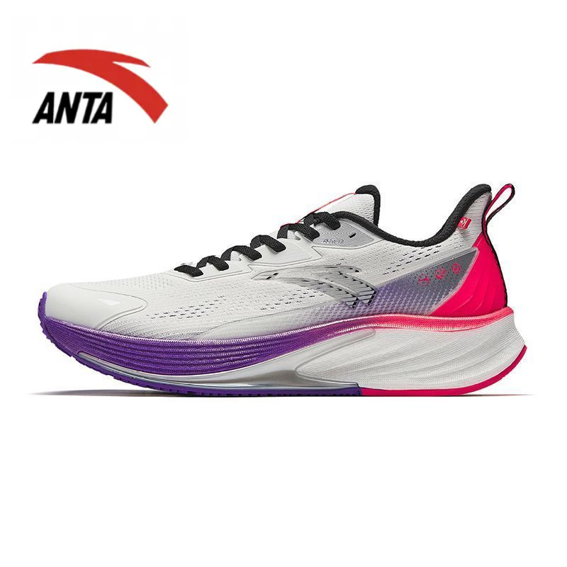 ANTA/ANTA Rocket 6th Generation รองเท้าวิ่งรองเท้าผู้ชายกันน้ําไนโตรเจนเทคโนโลยีรองเท้ากีฬา Racing P