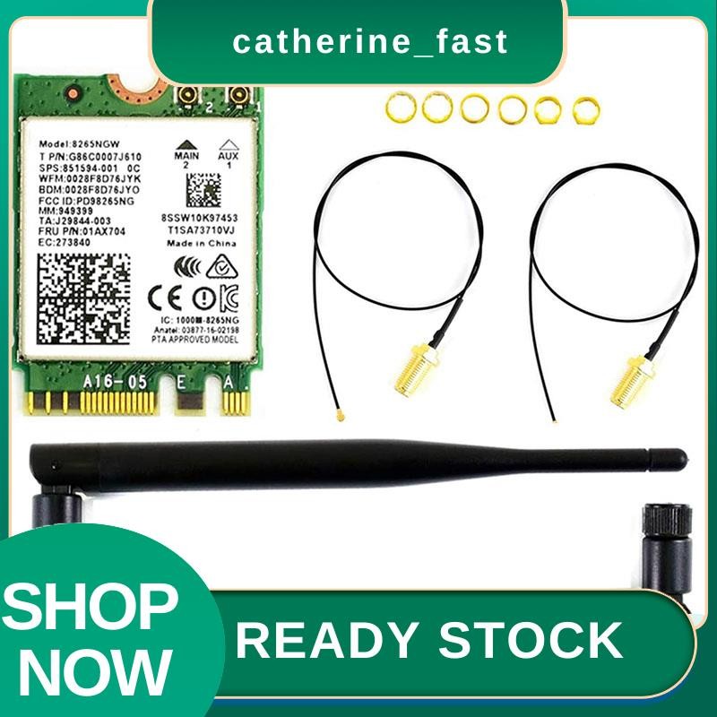 In Stock Dual Mode AC8265 Wireless NIC Module รองรับ 2.4GHz/5GHz WiFi และ Bluetooth 4.2 สําหรับ Nano